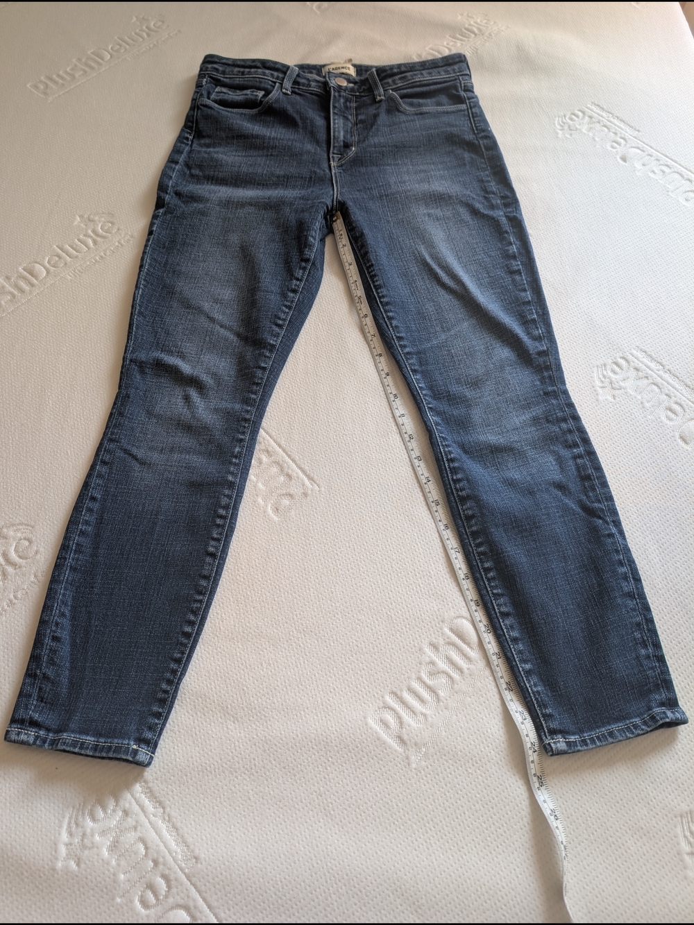L'Agence Cropped Skinny Jeans, Soft, Quality,   Form Fitting Denim, True To Size